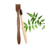 1 Kids bamboo tooth brush |1 Neem Tongue Scraper (PACK OF 2)