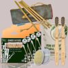 4 Bamboo Cotton ear buds/swabs|80 Stems|2 Kids bamboo tooth brush |2 Oval Loofah Sponge Body scrubber|4 Bamboo Straw (8 inch) (PACK12)