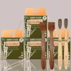 4 Bamboo Cotton ear buds/swabs|80 wood Stems/160 Swabs|2 Kids bamboo tooth brush|2 Neem Tongue Scraper (PACK8)