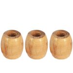 Bamboo Stand |Toothbrush Holder, Natural Bamboo Holds Toothbrush for Kids & Adults(Pack of 3 )