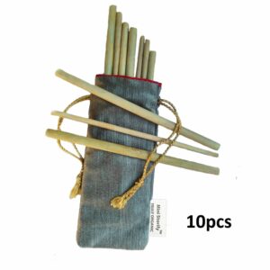 Bamboo Straws (8 inch) 10 pcs