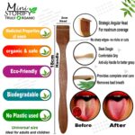 1 Bamboo Cotton Ear Buds 80 Wood Stems/160 Swabs|1 Adult bamboo toothbrush |1 Pure Neem Tongue Cleaner for Adults & Kids|2 Loufah(PACK5)