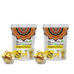 2 Yellow Afghani Loban(150 Gm)Pack-2