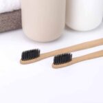 6 adult Bamboo Toothbrush