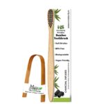 1 Kids Bamboo Toothbrush and 1 Tongue Cleaner Combo