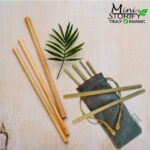 Bamboo Straws (8 inch) 10 pcs