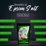 Epsom Bath Salt 400g(1 Pack)