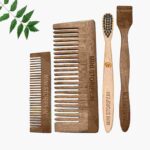 1 Neem Pocket & 1 Shampu Comb 1 Kids bamboo toothbrush1 Neem tongue Cleaner