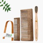 1 Neem Pocket & 1 Shampu Comb 1 Kids bamboo toothbrush1 Bamboo tongue cleaner