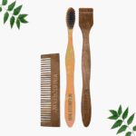 1 Neem Pocket Comb 1 Neem adult toothbrush1 Neem tongue Cleaner