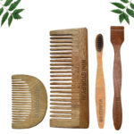 1 Neem Beard & 1 Shampu Comb 1 Neem kids toothbrush1 Neem tongue Cleaner