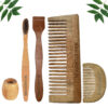 1.Neem.Beard.&.1.Shampu.Comb.1.Neem.kids.toothbrush1.Neem.tongue.Cleaner1.Bamboo.brush.stand