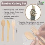 Bamboo fork 10pc – Spoon 10pc – Knife 10pc