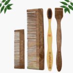 1 Neem Dressing & 1 Pocket Comb 1 Adult bamboo toothbrush1 Neem tongue Cleaner