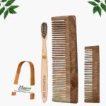 1 Neem Dressing & 1 Pocket Comb 1 Kids bamboo toothbrush1 Bamboo tongue cleaner