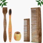 1 Neem Dressing & 1 Pocket Comb 1 Neem kids toothbrush1 Neem tongue Cleaner1 Bamboo brush stand
