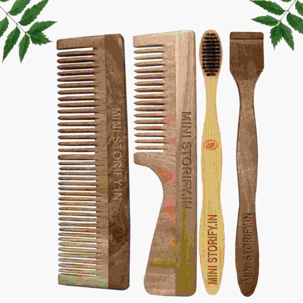 1.Neem.Dressing.&.1.Handle.Comb.1.Adult.bamboo.toothbrush1.Neem.tongue.Cleaner