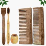 1 Neem Dressing & 1 Shampu Comb 1 Adult bamboo toothbrush1 Neem tongue Cleaner1 Bamboo brush stand