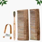 1 Neem Dressing & 1 Shampu Comb 1 Kids bamboo toothbrush1 Bamboo tongue cleaner