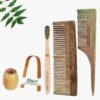 1.Neem.Dressing.&.1.Tail.Comb.1.Kids.bamboo.toothbrush1.Bamboo.tongue.cleaner1.Bamboo.brush.stand