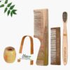 1.Neem.Handle.&.1.Pocket.Comb.1.Kids.bamboo toothbrush1.Bamboo.tongue.cleaner1.Bamboo.brush.stand