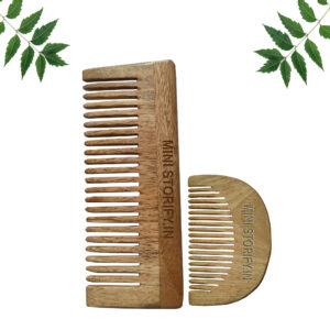 1 Neem Shampu & 1 Beard Comb Pack of 2