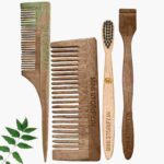 1 Neem Shampu & 1 Tail Comb 1 Kids bamboo toothbrush1 Bamboo tongue cleaner