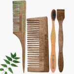1 Neem Shampu & 1 Tail Comb 1 Neem adult toothbrush1 Neem tongue Cleaner