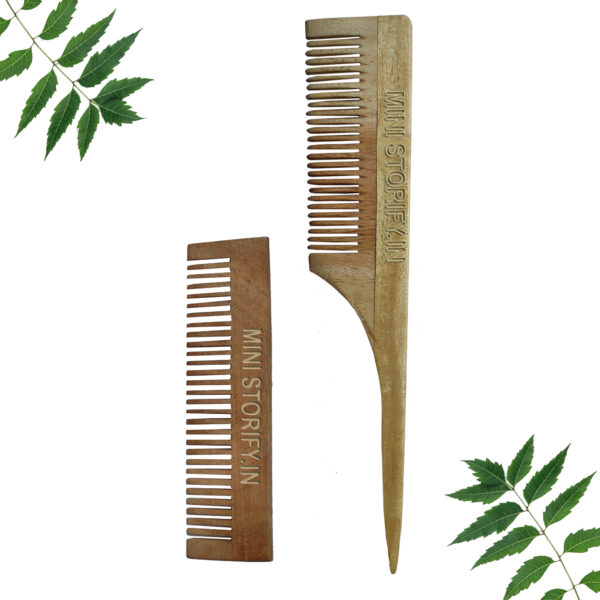 1.Neem.Tail.&.1.Pocket.Comb.Pack.of.2