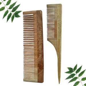 1 Neem Tail & 1 Dressing Comb Pack of 2