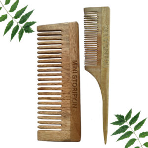 1 Neem Tail & 1 Shampu Comb Pack of 2