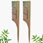 1 Neem Tail Comb Comb For Men And Women Pack of 2