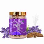 Rose dhoop Cone 70pcs,Lavender dhoop Cone 70pcs (Pack of 2)