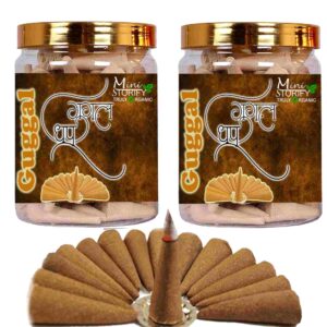 Gugle dhoop Cone 70pcs (Pack of 2)