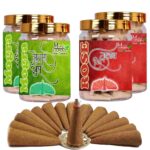Mogra and Rose dhoop Cones 150g Each 4box