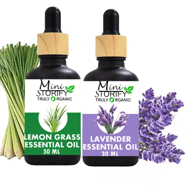 Essential Oil of Lavender and Lemongrass