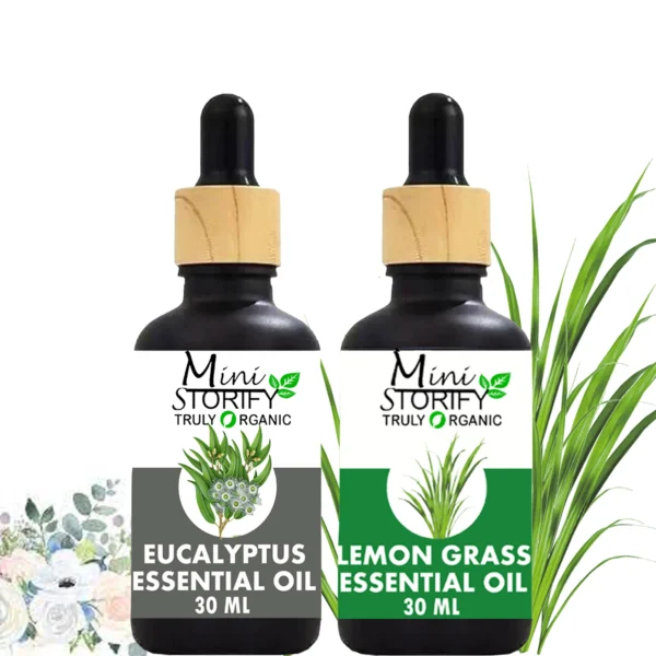 Essential Oil of Eucalyptus and Lemongrass