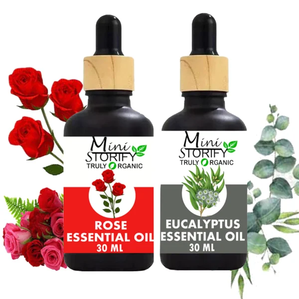 Essential Oil of Eucalyptus and Rose