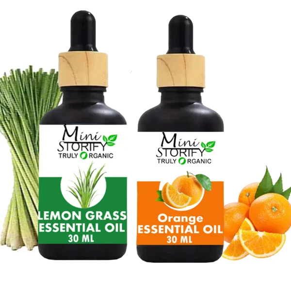 Essential Oil of Orange and Lemongrass