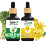 Essential Oil of Ylang Ylang and Lemongrass 30 Ml Each